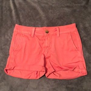 American Eagle Outfitters Pink Midi Short